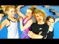 ULTIMATE GYMNASTICS CHALLENGE - SIS VS BRO FAMILY EDITION - WHO'S THE FITTEST OF THE NORRIS NUTS?
