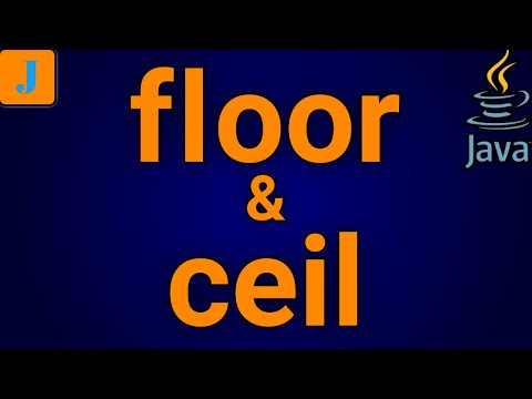 Floor And Ceil In Java