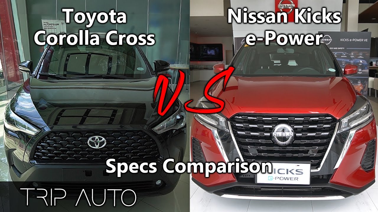 Spec Inspect  Toyota Corolla Cross vs Nissan Kicks - YouTube