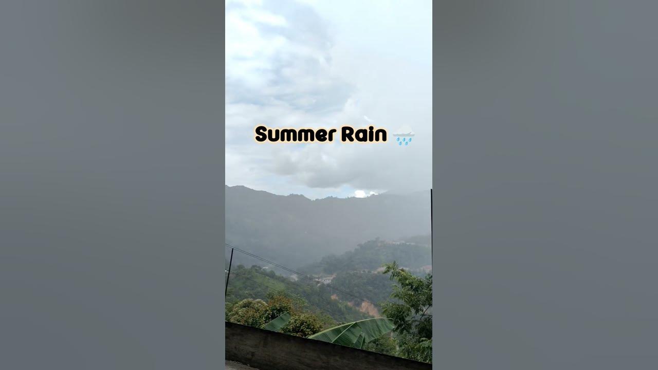 summer Rain 🌧️ With song 💗💜 #trending #trendingsong #trend #subscribemychannel