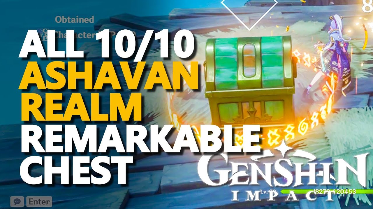 Ardravi Valley Remarkable Chest Genshin Impact All 10/10