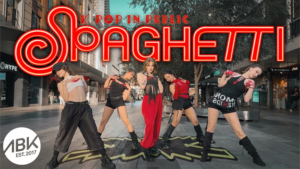 [K-POP IN PUBLIC] LE SSERAFIM (르세라핌) - SPAGHETTI Dance Cover by ABK Crew from Australia