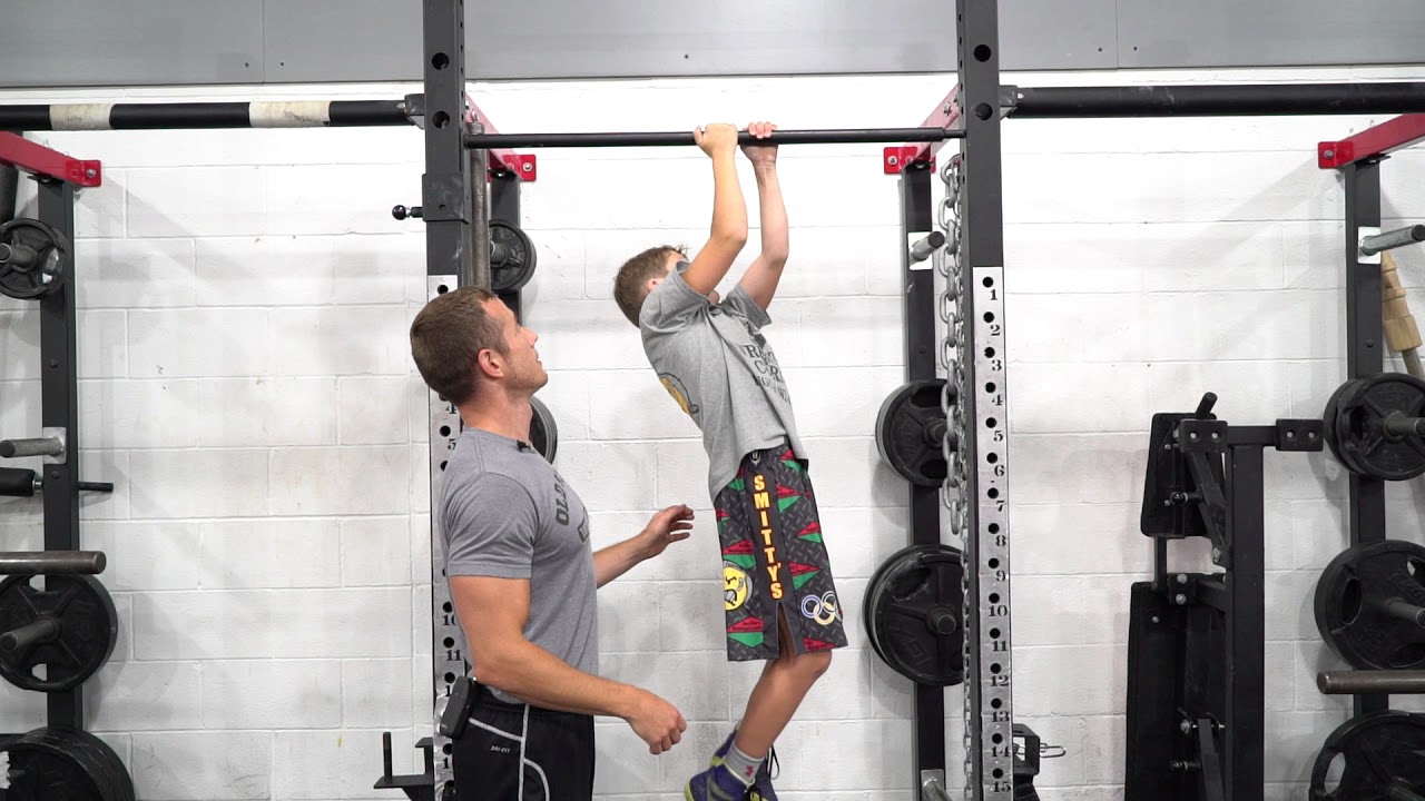Youth Wrestling Strength Training pullup neutral grip to shoulder YouTube