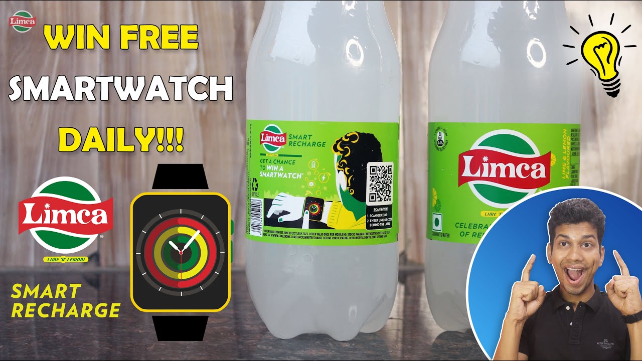 FREE Smartwatch Win Limca Smart Recharge Offer Limca Coke2Home free-smartwatch-win-limca-smart-recharge-offer-limca-coke2home
