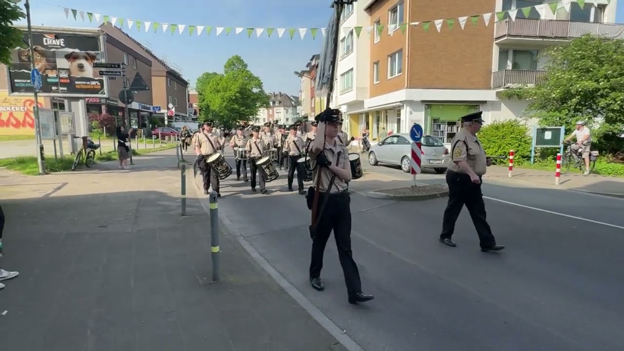 Reg. Fanfarencorps Düsseldorf-Wersten 1964