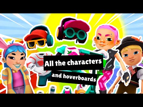 How to Unlock all Characters and Hoverboards in Subway Surfers