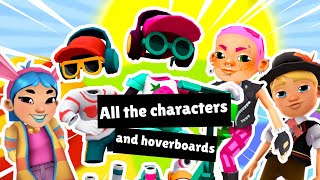 Get all the Subway Surfers characters (And Hoverboards)