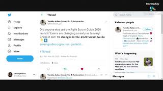 Breaking News: Ten Changes in the 2020 Scrum Guide