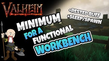 Minimum Roof for Workbench | Valheim Tips and Tricks