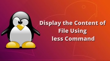 Linux Command Line Interface - less Command in Linux [in Hindi]