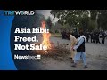 NewsFeed - Asia Bibi - Freed from jail but forced to flee. People want her dead
