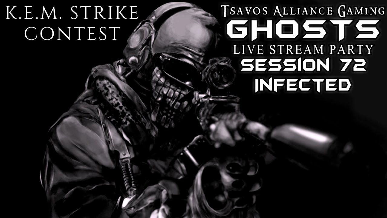 ☢GHOSTS: Infected - Session 72 (Xbox 360 Server) K.E.M. STRIKE CONTEST