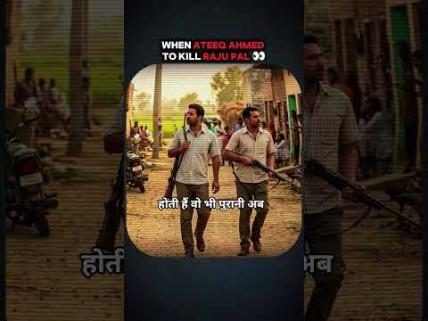 When Ateeq Ahmed killed Raju pal,part-1👀👍#shorts