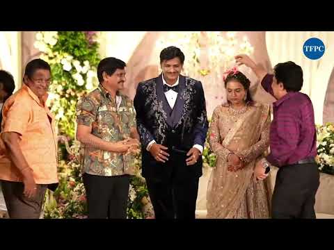 Tollywood Celebrities at Producer C. Kalyan’s Younger Son Varun Kumar & Gnapthi Wedding Reception - TFPC