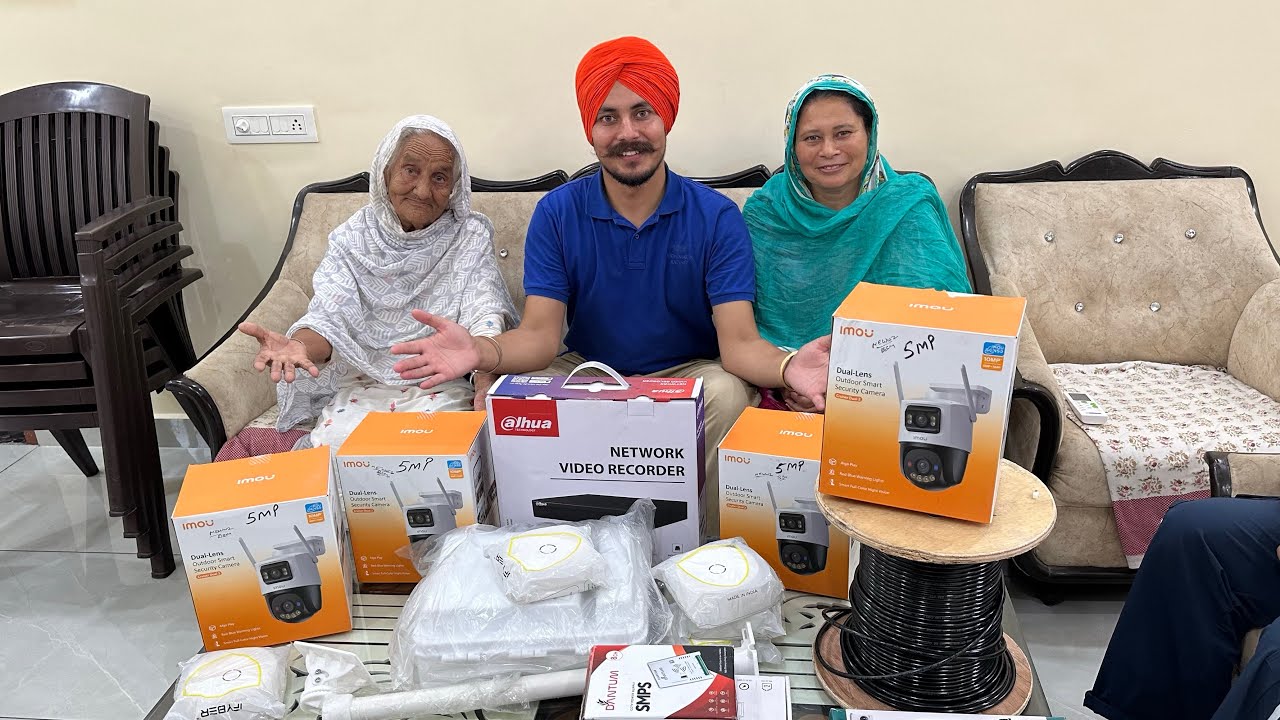 ਨਵੇਂ ਕੈਮਰੇ ਲਵਾਉਣ ਨਾਲ ਬੇਬੇ ਦਾ ਹੋਇਆ ਔਖਾ | ਚੁਗਲੀਆਂ ਕਿਵੇਂ ਕਰੂਗੀ ਸਾਡੀ ਬੇਬੇ 😂 | #harmankhosa 