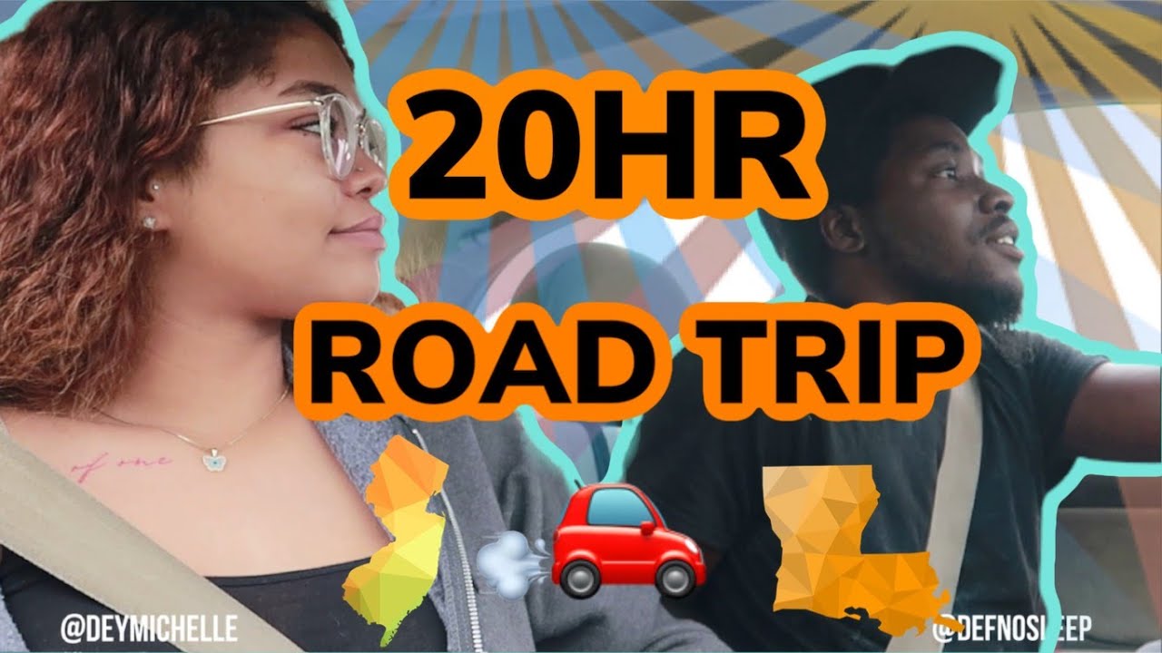 OUR 20HR ROAD TRIP FROM NJ TO LA | DEY & J