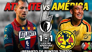 ATLANTE VS AMÉRICA (1-1): HIGHLIGHTS, GOALS AND BEST MOMENTS | MATCHDAY 2 APERTURA 2026 | ALFUTBOL