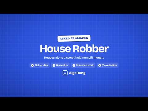 House Robber | Dynamic Programming | Animated DSA Explanation in Java