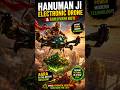 Hanuman Ji Uses an Electronic Drone for Sanjivani! 🚁🌿 #ai #viral #shorts #usa #trending