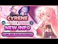 NEW UPDATE! Is Cyrene going to be a Castorice Support? | Cyrene New Kit Info - Honkai: Star Rail