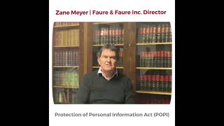 POPI Act | Zane Meyer Profile