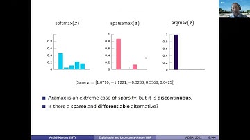 ADSAI 2022 | André Martins: Towards Explainable and Uncertainty Aware NLP