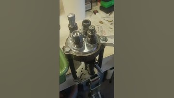 9mm decapping, resizing and flaring the case mouth.