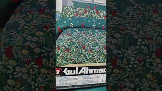 Gul Ahmed Pure Cotton Bed Sheet Single 2250, King Size 2000, Order Now: https://zahrahcollection.com