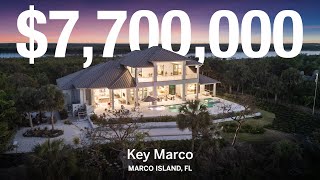 Inside a $7.7M Key Marco Waterfront Estate | The Ultimate Coastal Retreat You’ll Never Want to Leave