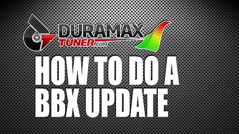 How to Perform a BBX Update