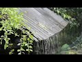 Sleep Soundly in 10 Minutes with Heavy Rain on the Roof | RainMaker Rain Sounds