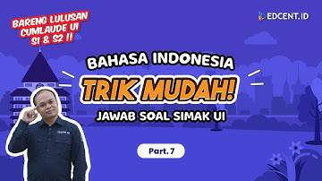 PEMBAHASAN SOAL SIMAK UI BAHASA INDONESIA - SIMAK UI 2023 - Part.7