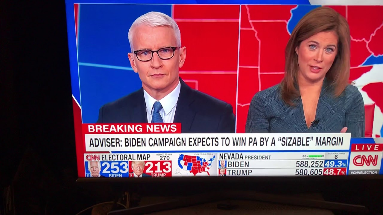 CNN vs Fox 🗞 News 11 point Difference in Electoral Votes? YouTube