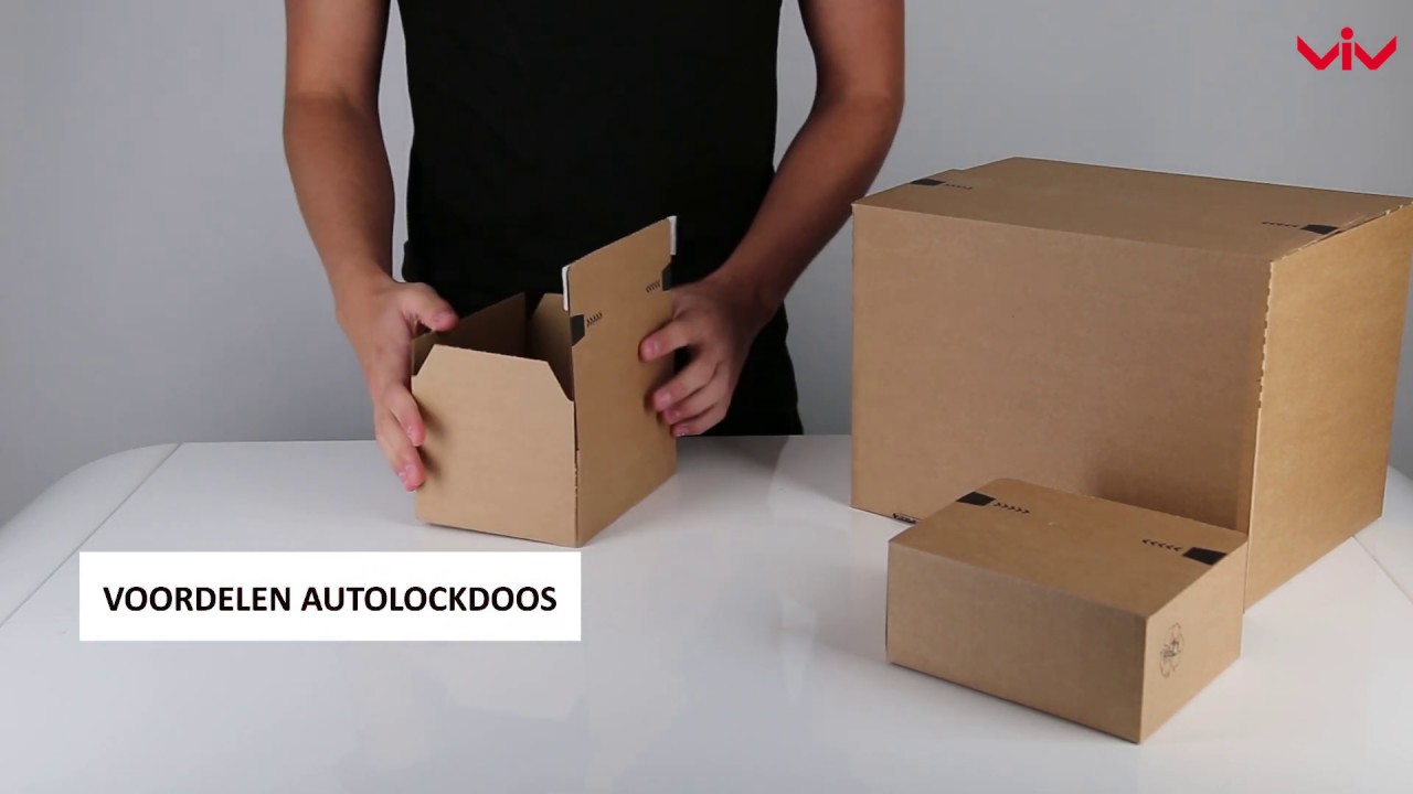 Overeenkomstig opslag favoriete Autolockdoos voordelen | VIV Verpakkingen - YouTube