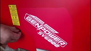 Genpower Sv6000 Inverter Generator - Part 2