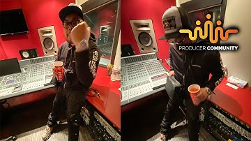 Eternal Atake Producer Brandon Finessin playing new Beats for Lil Uzi Vert 👽