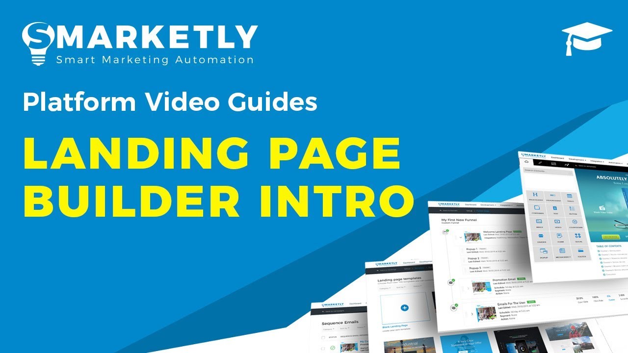 Landing Page Builder Intro | Video Guides | Smarketly