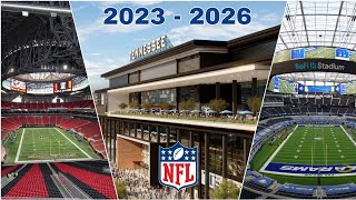 NFL Stadiums Ranked - with Future Projects (2023 - 2026)