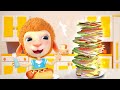 Dolly is Cooking Sandwiches Challenge | Cartoon for Kids | Dolly and Friends 3D | Funny New Episodes