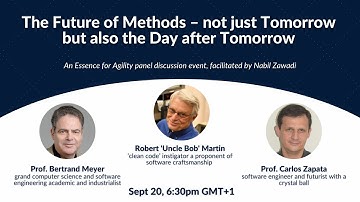 The Future of Methods – not just Tomorrow but also the Day after Tomorrow
