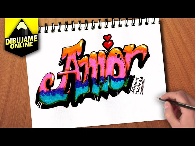 COMO DIBUJAR AMOR EN GRAFFITI - thptnganamst.edu.vn