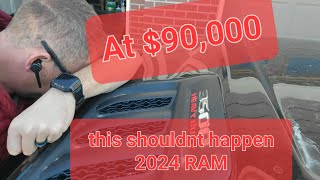 Can't believe this...2024 RAM 3500 HD Cummins problems..at 90 grand this shouldn't be happening!