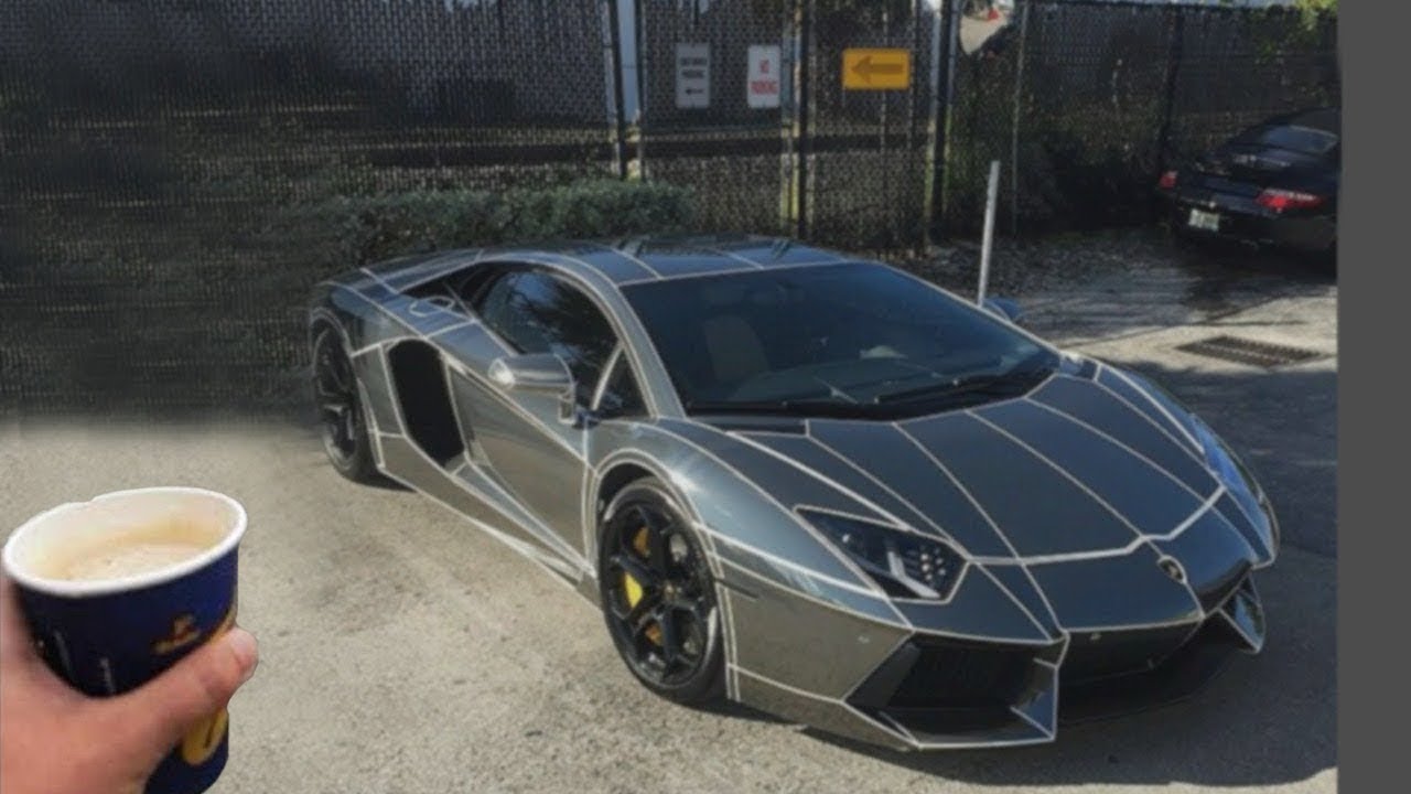 Guys Spills Coffee On Lamborghini! What Happens Next Is Insane!!!