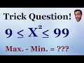 Algebra Trick Question Quiz