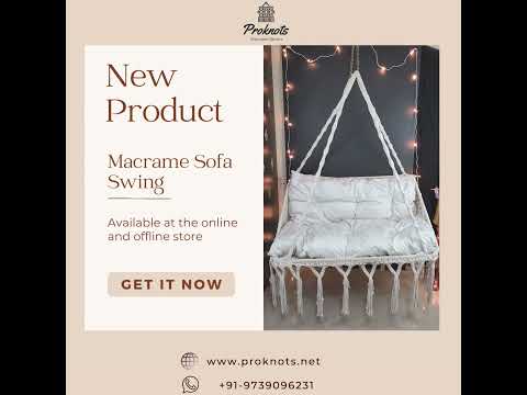 Macrame Sofa Swing