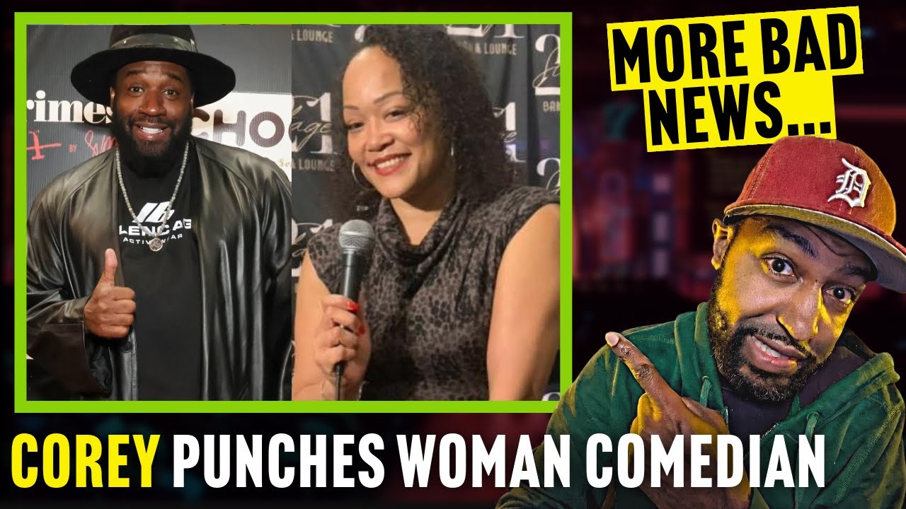 New Footage: Corey Holcomb Hits Female Comic Over Roast! 🚨