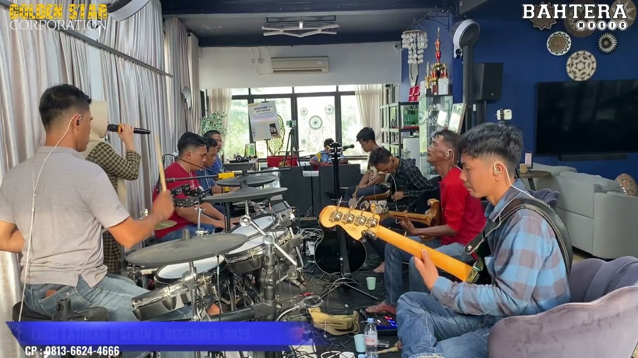 TEGA - RITA SUGIARTO || COVER BAHTERA MUSIC || EDISI LATIHAN.