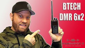 BTECH DMR-6x2 and Anytone AT-D868UV, Side by Side