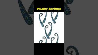 Paisley heritage designs #textiledesign #graphicdesign #adobephotoshop #fabricdesign #brandidentity