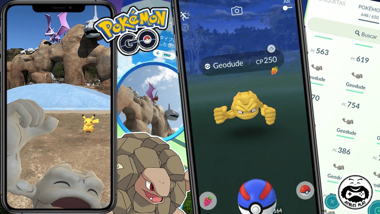 Evento de Geodude SHINY en Pokémon GO mayo 2023 - YouTube